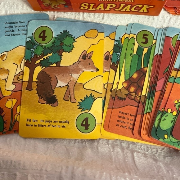 Southwest Slap Jack Card Game COMPLETE Jr RangerLand Haywood 2012 Kids - Picture 8 of 15